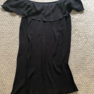 Becca offshoulder bathing suit coverup